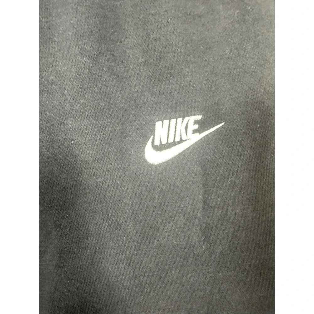 Nike Pants Mens Medium Black Fleece Sweatpants Joggers Elastic Waist BV2671-010